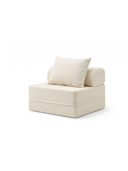 Sofá Modular 1 Lugar Convertível  Bouclette