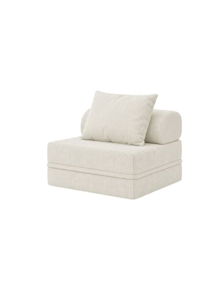 Sofá Modular 1 Lugar Convertível  Veludo Regular