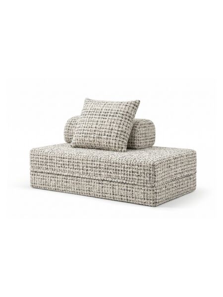 Sofá Modular 2 Lugares Convertível Tweed