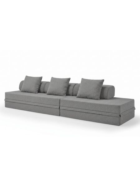 Sofá Modular 3+2 Lugares Convertível  Bouclette