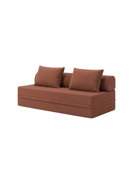 Sofá Modular 3 Lugares Convertível  Liso