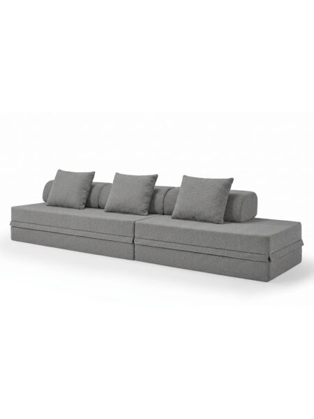 Sofá Modular 3+2 Lugares Convertível  Bouclette