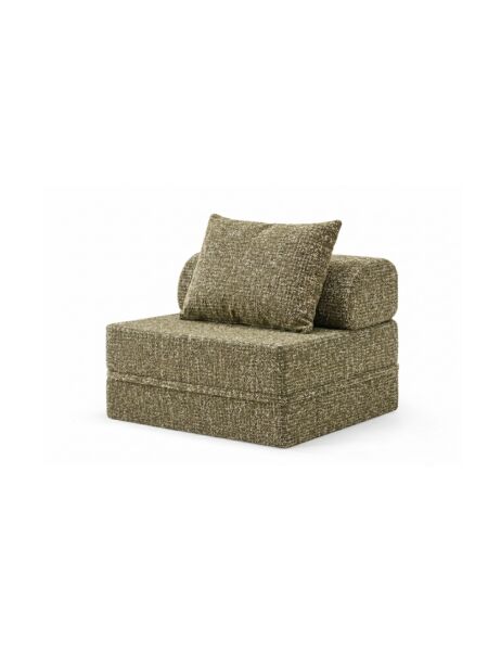 Sofá Modular 1 Lugar Convertível  Tweed