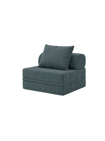 Sofá Modular 1 Lugar Convertível  Veludo Regular