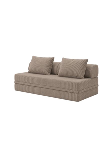 Sofá Modular 3 Lugares Convertível  Veludo Regular