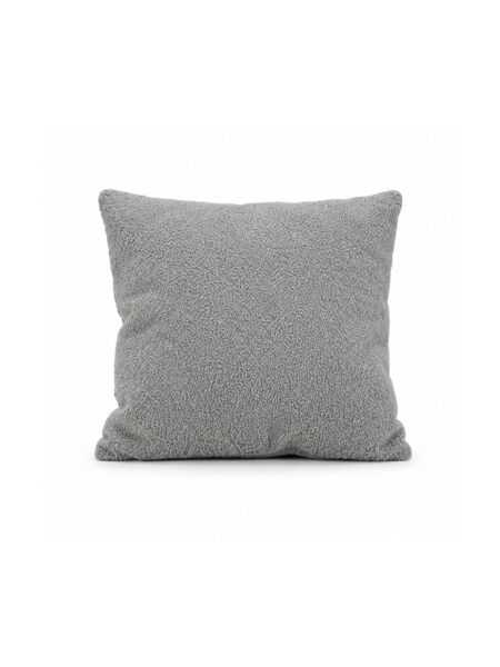 Almofada Decorativa Sofá Bouclette Cinza Escuro 60x70
