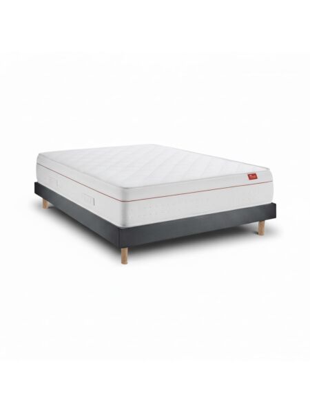 Conjunto Sommier com Colchão - Deluxe Ortopédico e Milano Anthracite