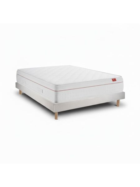 Conjunto Sommier Colchão - Deluxe Ortopédico e Milano Cement