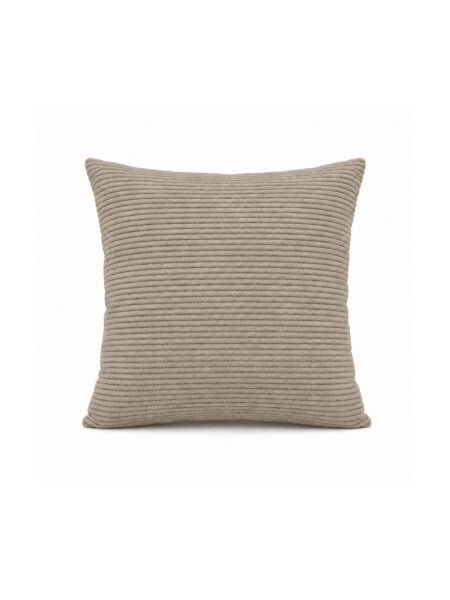 Almofada Decorativa Sofá Veludo Regular Taupe 60X70