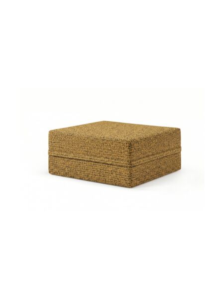 Sof&aacute; Modular Puff Convert&iacute;vel  Tweed