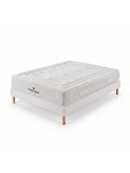Conjunto Altesse com Sommier rígido 15 cm Branco - Colchão e Cama