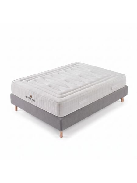 Conjunto Altesse com Sommier rígido 20 cm Milano Ash - Colchão e Cama