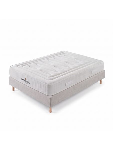 Conjunto Altesse com Sommier rígido 20 cm Tribu Cement - Colchão e Cama