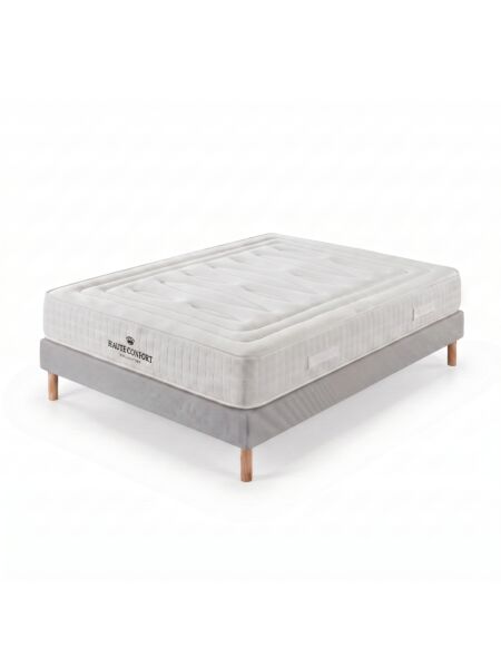 Conjunto Altesse com Kit de madeira 15 cm Cinza - Colchão e Cama