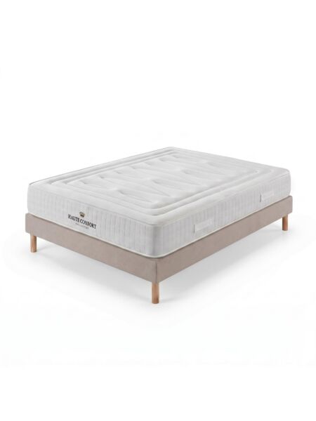 Conjunto Altesse com Kit de madeira 15 cm Milano Taupe - Colchão e Cama