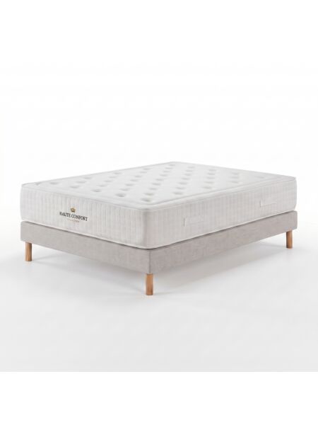 Conjunto Aurelien com Kit de madeira 15 cm Tribu Cement - Colchão e Cama