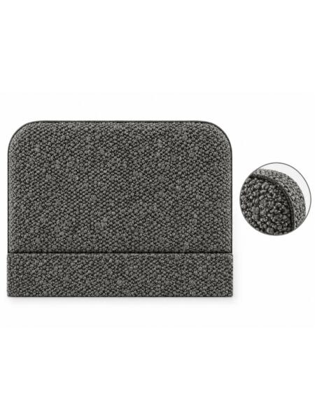 Cabeceira Elba Ascot Graphite — 120 x 90 cm