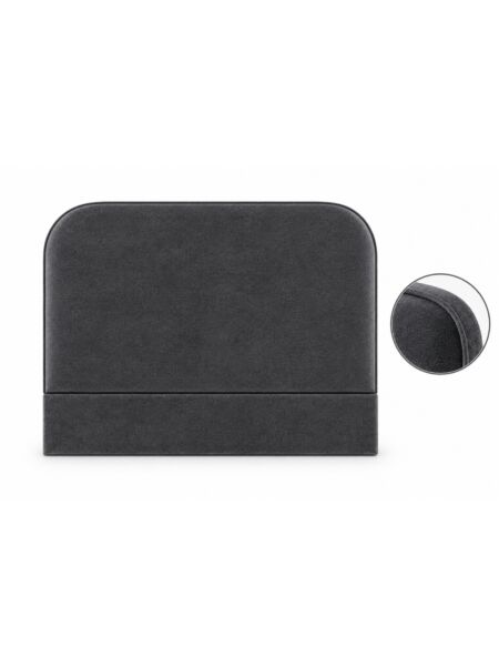 Cabeceira Elba Milano Anthacite — 120 x 90 cm