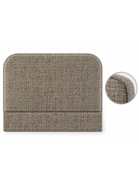 Cabeceira Elba Tribu Taupe — 120 x 90 cm