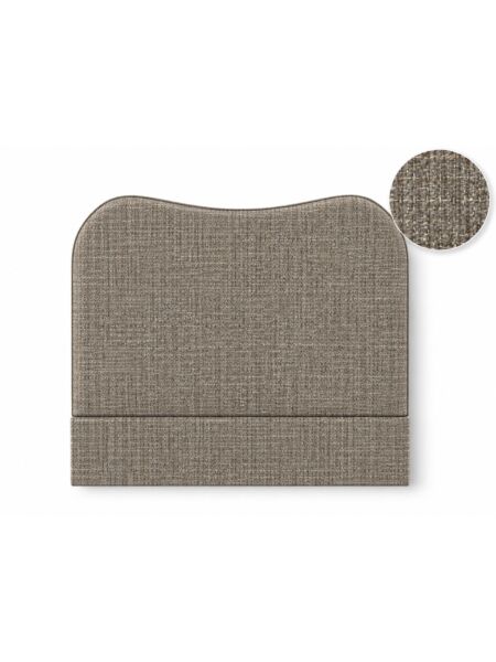 Cabeceira Imperia Tribu Taupe — 120 x 90 cm