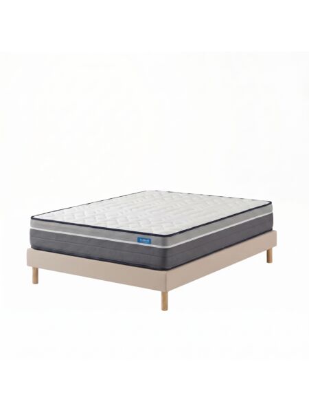 Conjunto Sommier e Colchão - Spring Adapt e Bege