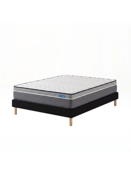 Conjunto Sommier e Colchão - Spring Adapt e Preto