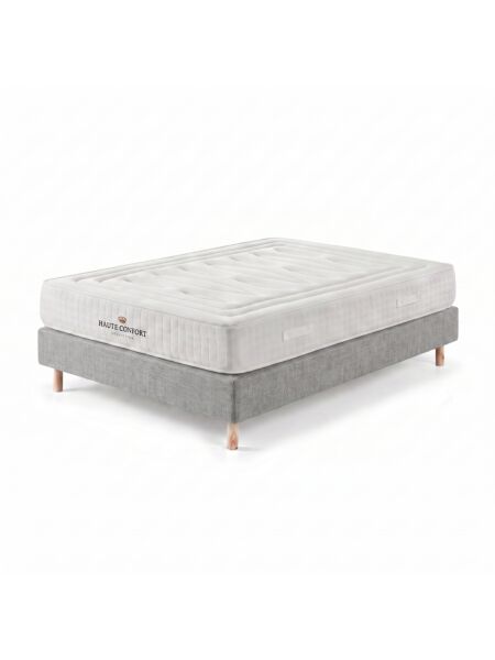 Conjunto Dorea com Sommier rígido 20 cm Tribu Cement - Colchão e Cama