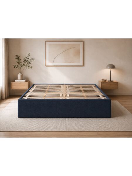 Estrutura de cama Belmont Tribu Ocean — 200 x 180 cm — ambiente