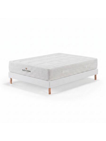 Conjunto Montreval com Sommier rígido 15 cm Branco - Colchão e Cama