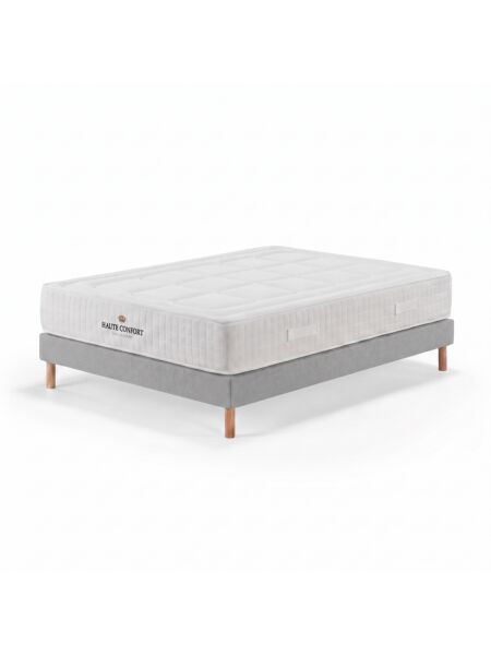 Conjunto Montreval com Sommier rígido 15 cm Milano Ash - Colchão e Cama