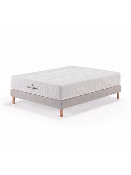 Conjunto Montreval com Kit de madeira 15 cm Cinza - Colchão e Cama