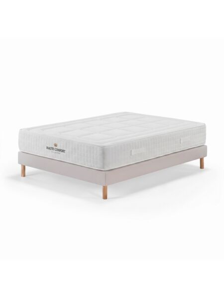 Conjunto Montreval com Kit de madeira 15 cm Milano Cement - Colchão e Cama
