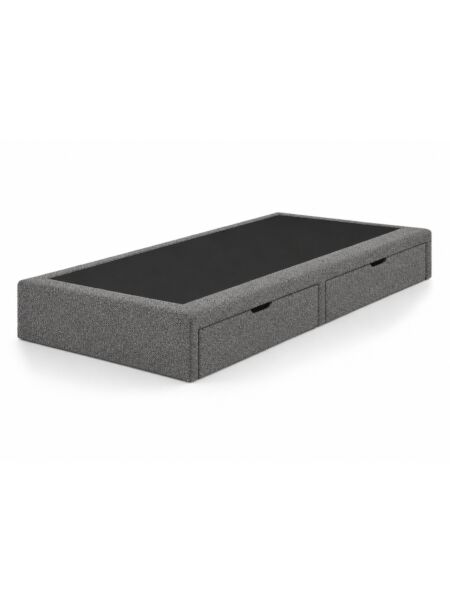 Sommier com gavetas Alice Ascot Graphite — 190 x 70 cm — produto