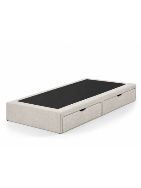 Sommier com gavetas Alice Milano Cement — 190 x 70 cm — produto