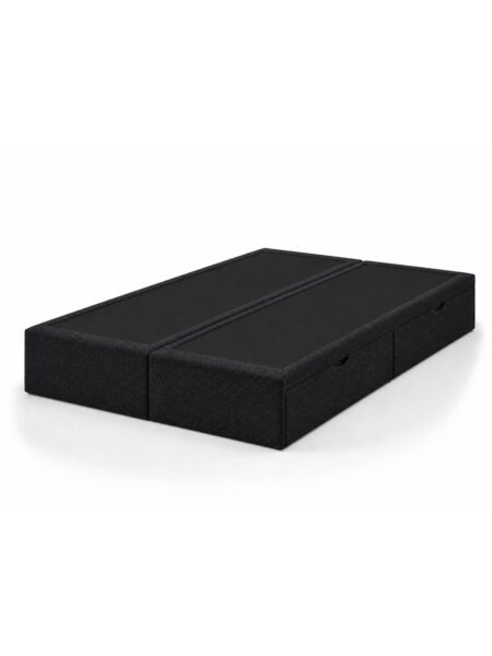 Pack de 2 sommier com gavetass Alice Ascot Black — 190 x 70 cm — produto