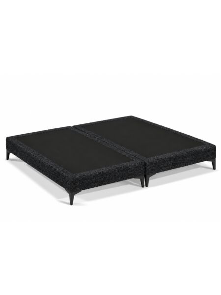 Pack de 2 sommiers Saint-Michel Ascot Black — 2x 200 x 80 cm