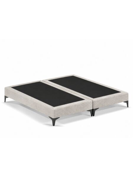 Pack de 2 sommiers Saint-Michel Milano Cement — 2x 200 x 80 cm