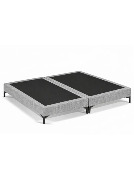 Pack de 2 sommiers Saint-Michel Tribu Cement — 2x 200 x 80 cm