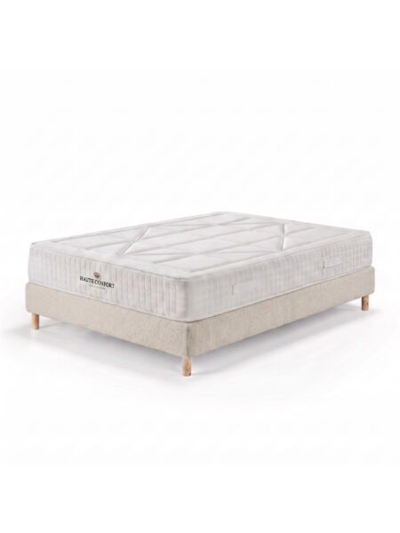 Conjunto Valdemont com Sommier rígido 20 cm Ascot Pearl - Colchão e Cama