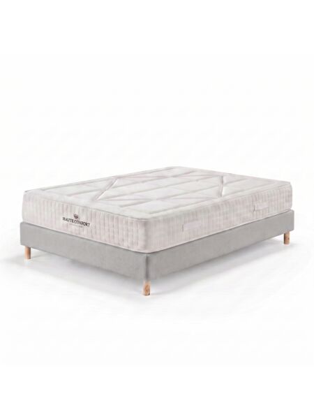 Conjunto Valdemont com Sommier rígido 20 cm Tribu Cement - Colchão e Cama