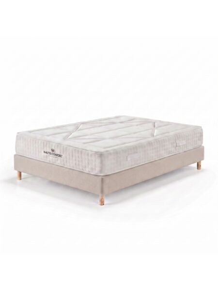 Conjunto Valdemont com Sommier rígido 20 cm Tribu Pearl - Colchão e Cama