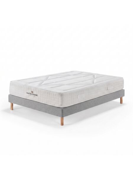 Conjunto Valdemont com Kit de madeira 15 cm Milano Ash - Colchão e Cama