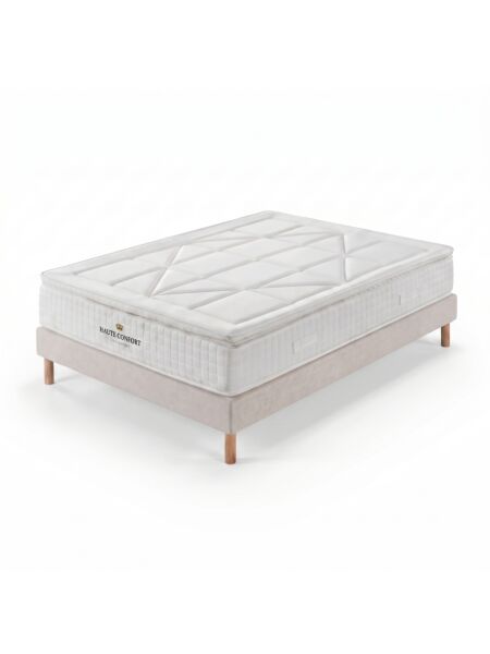 Conjunto Villeroy com Sommier rígido 15 cm Tribu Pearl - Colchão e Cama