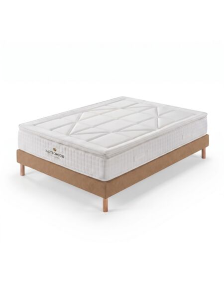 Conjunto Villeroy com Kit de madeira 15 cm Milano Tabac - Colchão e Cama